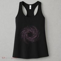 Physicist Astronaut Gift Idea Quantum Physics Spiral Galaxy Women's Tank Top thumb 3