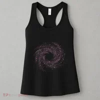 Physicist Astronaut Gift Idea Quantum Physics Spiral Galaxy Women's Tank Top thumb 3