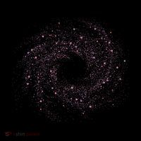 Physicist Astronaut Gift Idea Quantum Physics Spiral Galaxy Toddler Hoodie thumb 2