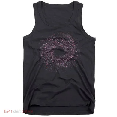Physicist Astronaut Gift Idea Quantum Physics Spiral Galaxy Tank Top