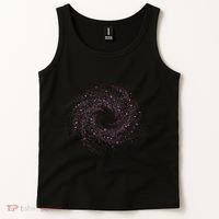 Physicist Astronaut Gift Idea Quantum Physics Spiral Galaxy Tank Top thumb 2