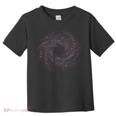Physicist Astronaut Gift Idea Quantum Physics Spiral Galaxy Toddler T-Shirt