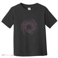 Physicist Astronaut Gift Idea Quantum Physics Spiral Galaxy Toddler T-Shirt thumb 0