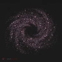 Physicist Astronaut Gift Idea Quantum Physics Spiral Galaxy Women's Long Sleeve Shirt thumb 2