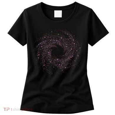 Physicist Astronaut Gift Idea Quantum Physics Spiral Galaxy Women's T-Shirt