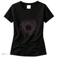 Physicist Astronaut Gift Idea Quantum Physics Spiral Galaxy Women's T-Shirt thumb 0