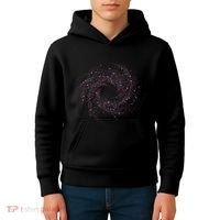 Physicist Astronaut Gift Idea Quantum Physics Spiral Galaxy Kids Hoodie thumb 4