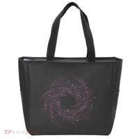 Physicist Astronaut Gift Idea Quantum Physics Spiral Galaxy Tote Bag thumb 0