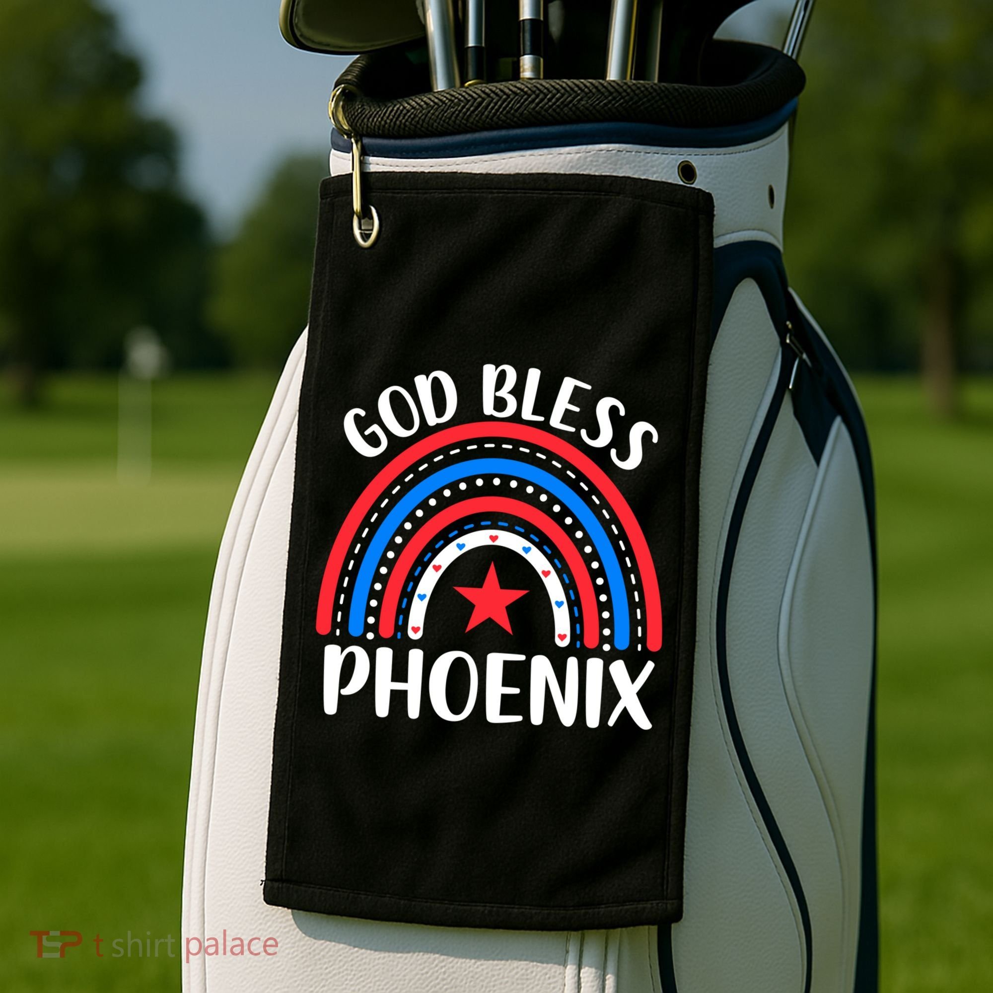 Phoenix Arizona Gift I Love Phoenix Arizona Usa Meaningful Gift Golf Towel