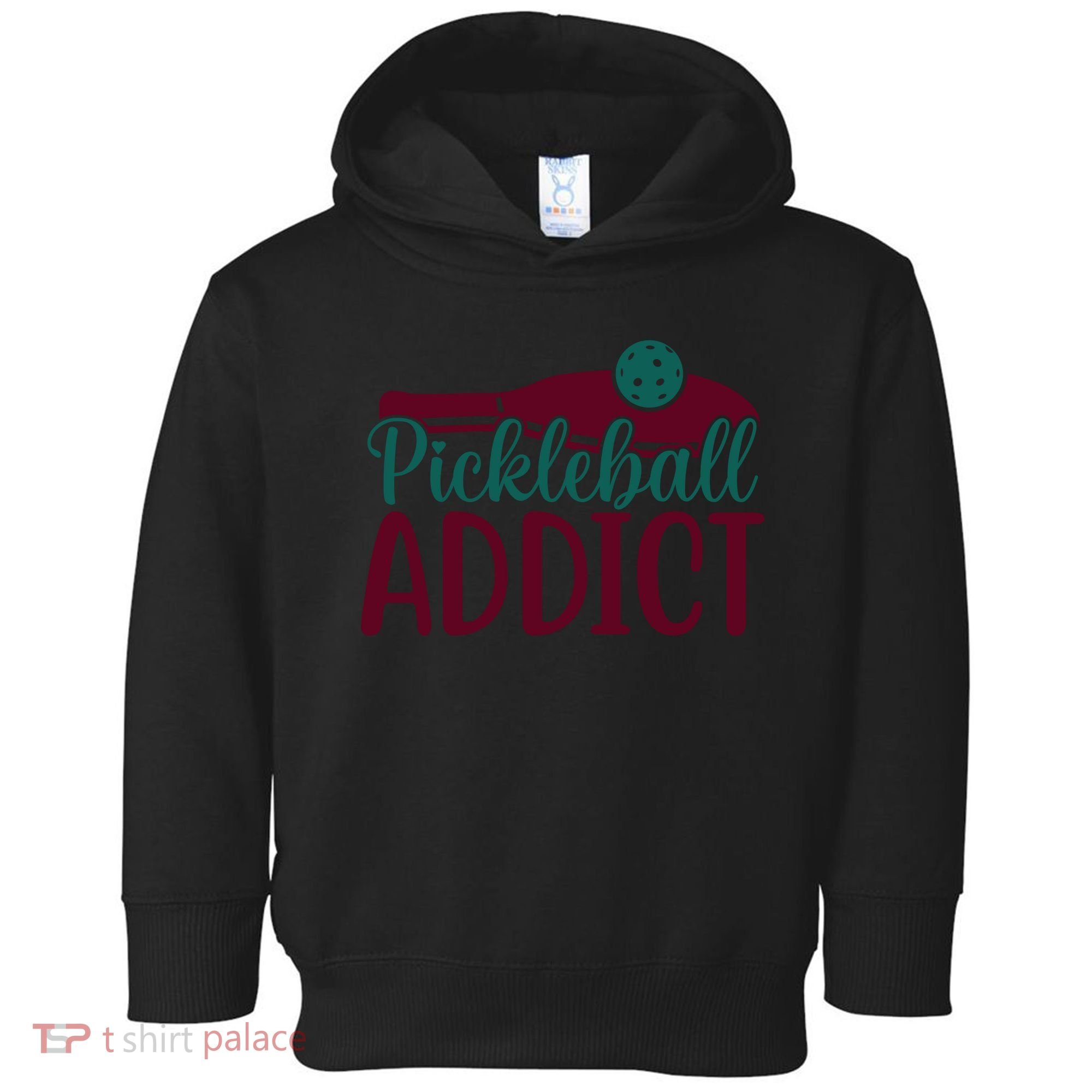 Pickleball Addict Gift For Player Sport Team Toddler Hoodie