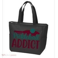 Pickleball Addict Gift For Player Sport Team Tote Bag thumb 3