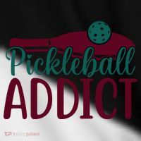 Pickleball Addict Gift For Player Sport Team Toddler Fine Jersey T-Shirt thumb 2