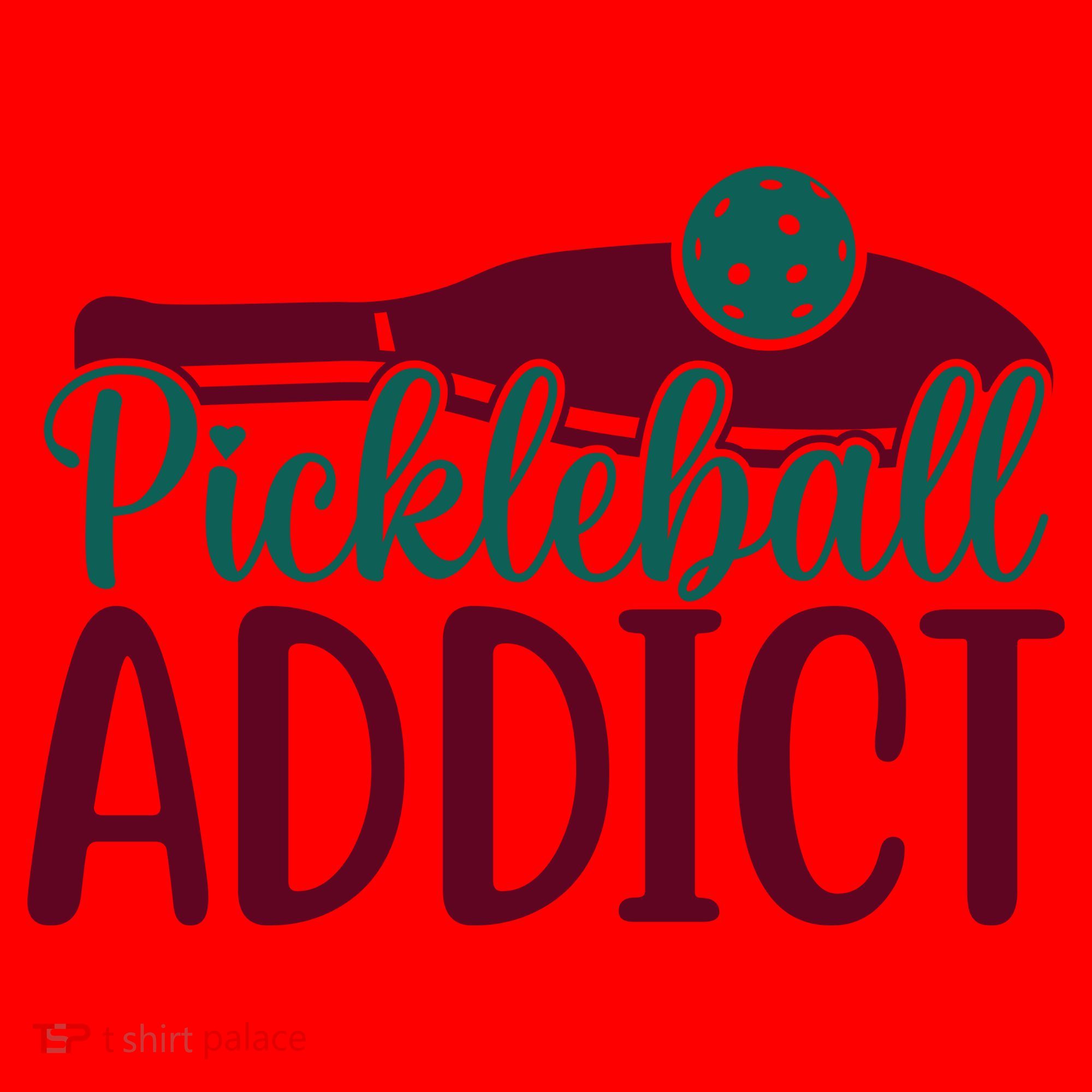 Pickleball Addict Gift For Player Sport Team Santa Hat