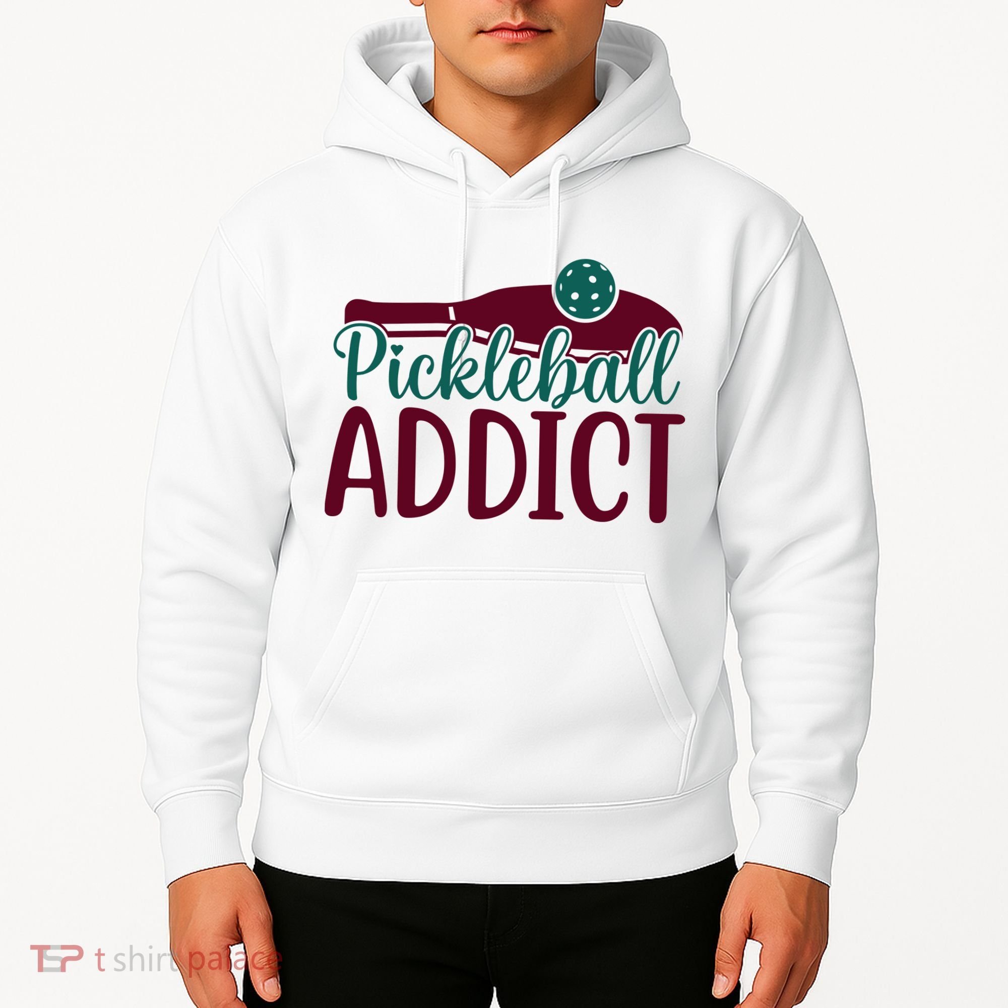 Pickleball Addict Gift For Player Sport Team Hoodie
