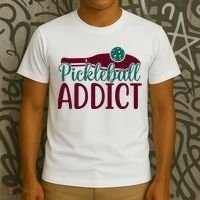 Pickleball Addict Gift For Player Sport Team T-Shirt thumb 3