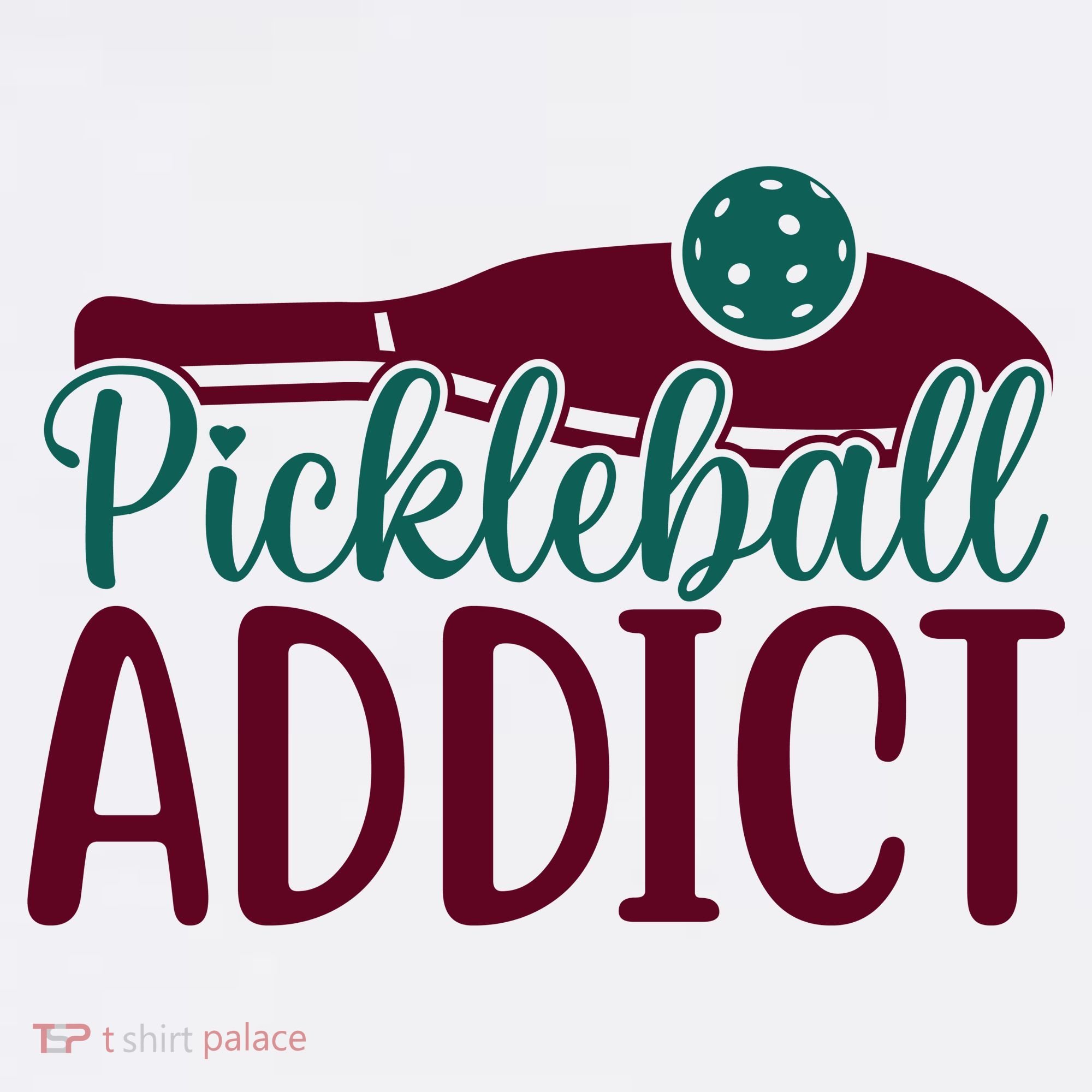 Pickleball Addict Gift For Player Sport Team T-Shirt