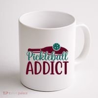 Pickleball Addict Gift For Player Sport Team Coffee Mug thumb 1
