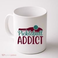 Pickleball Addict Gift For Player Sport Team Coffee Mug thumb 0