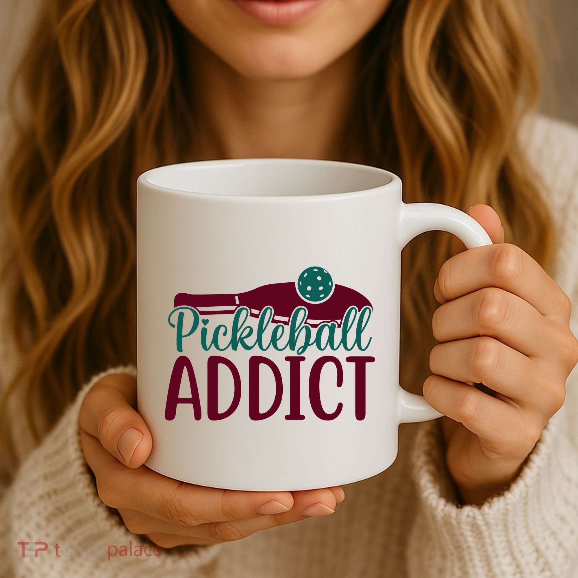Pickleball Addict Gift For Player Sport Team Coffee Mug