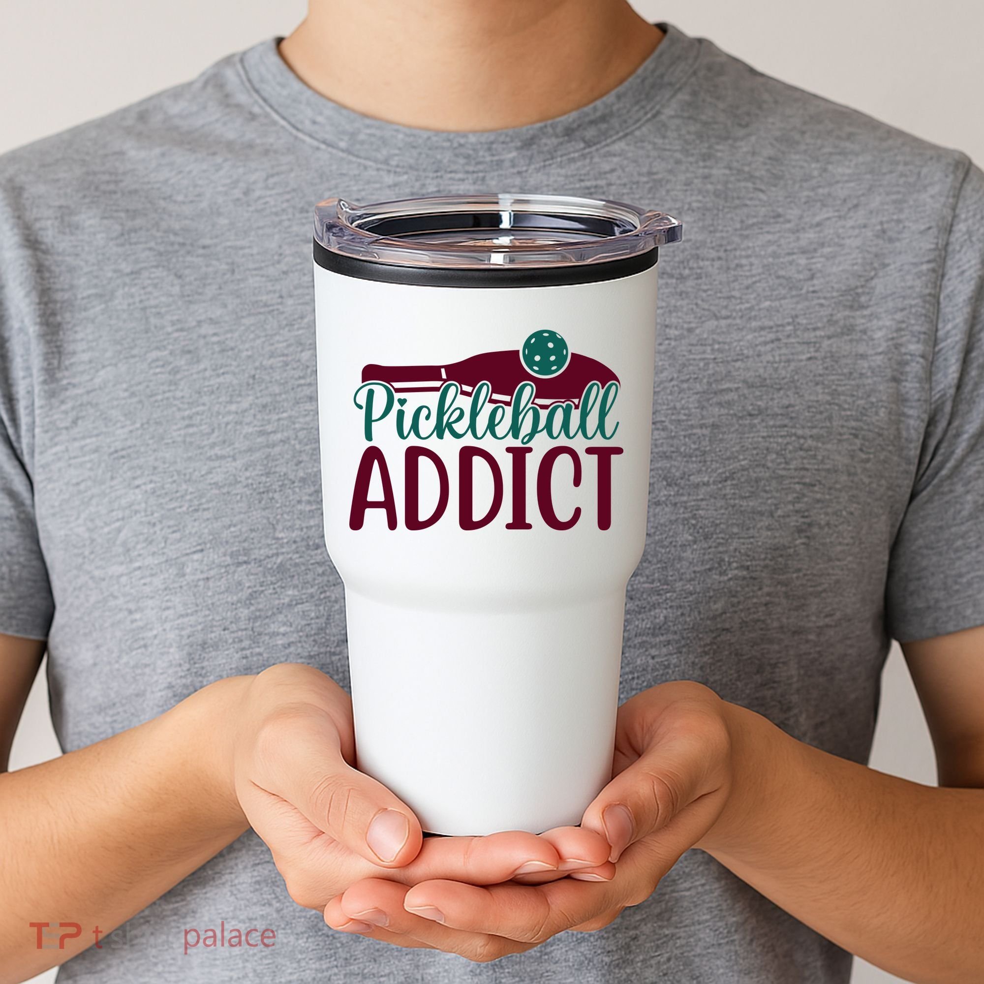 Pickleball Addict Gift For Player Sport Team Tumbler