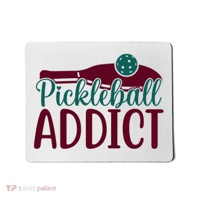 Pickleball Addict Gift For Player Sport Team Mousepad