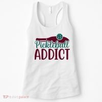 Pickleball Addict Gift For Player Sport Team Women's Tank Top thumb 0