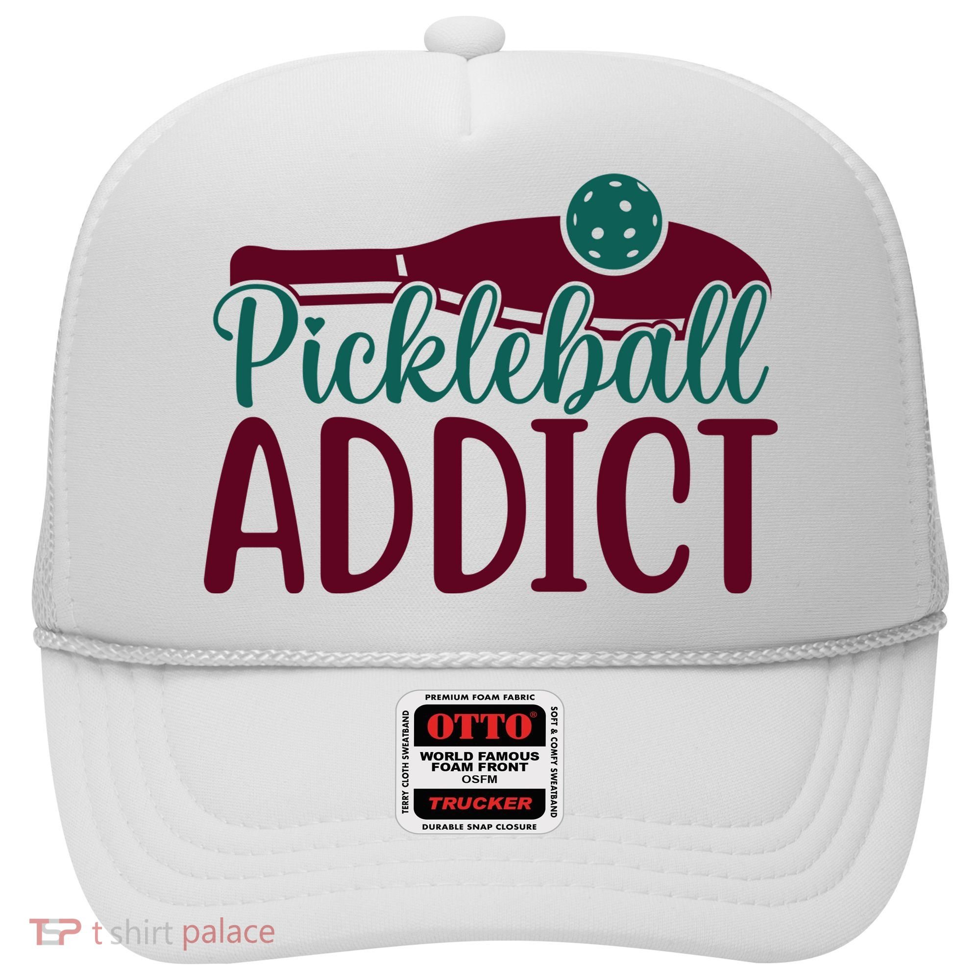 Pickleball Addict Gift For Player Sport Team Hat