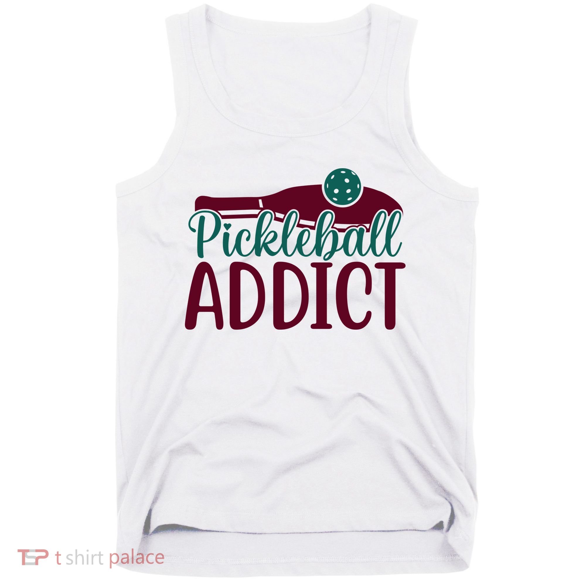 Pickleball Addict Gift For Player Sport Team Tank Top