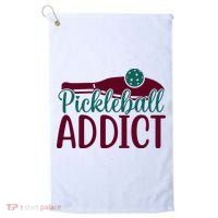 Pickleball Addict Gift For Player Sport Team Golf Towel thumb 0