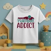 Pickleball Addict Gift For Player Sport Team Toddler T-Shirt thumb 3