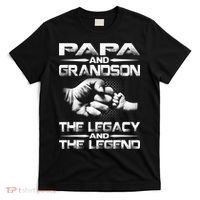 Papa And Grandson The Legend And The Legacy TShirt T-Shirt thumb 0