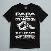 Papa And Grandson The Legend And The Legacy TShirt T-Shirt thumb 5