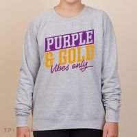Purple And Gold Vibes Women's Sweatshirt thumb 0