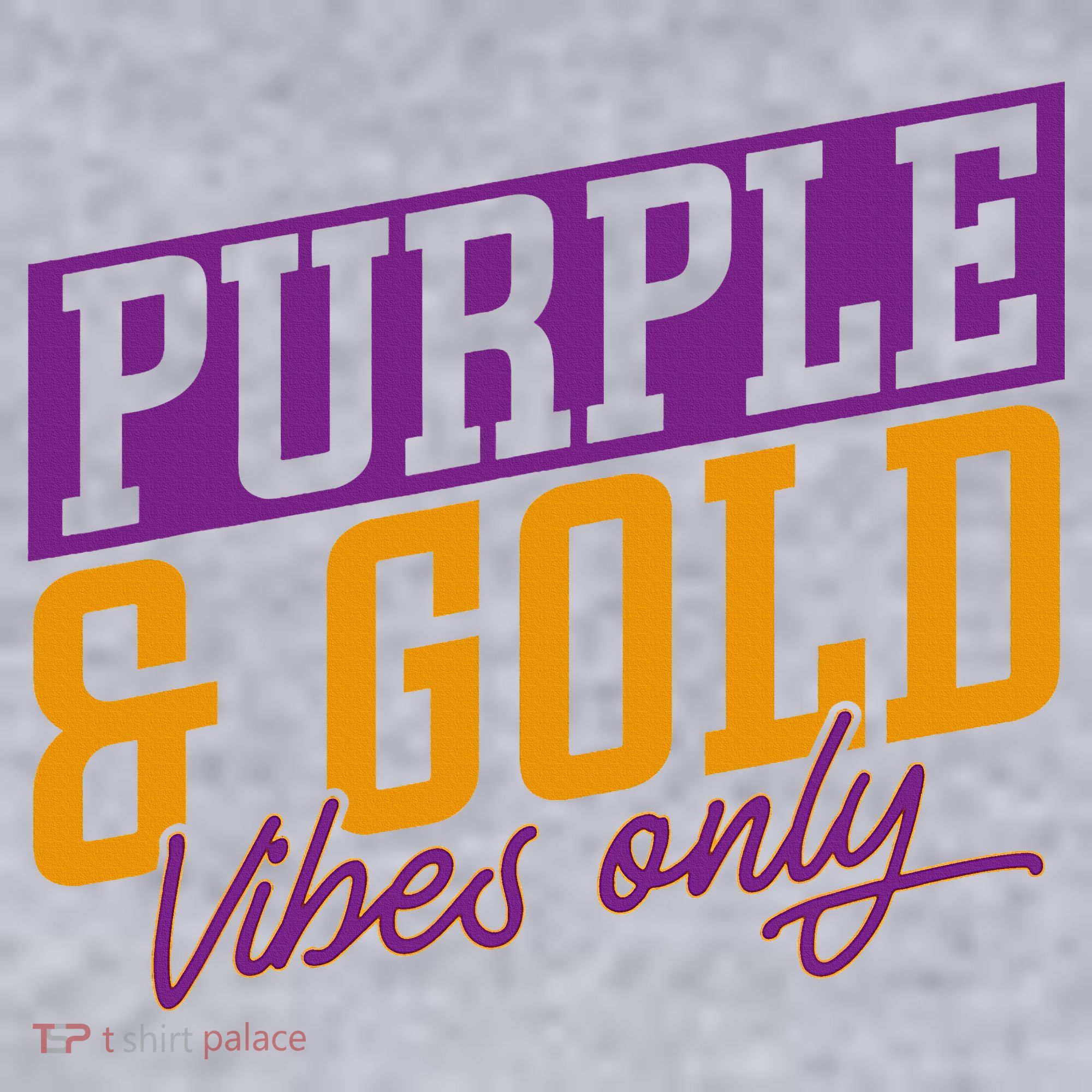 Purple And Gold Vibes Women's Sweatshirt