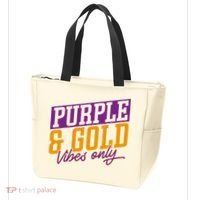 Purple And Gold Vibes Tote Bag thumb 3