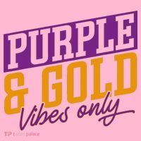 Purple And Gold Vibes Coaster thumb 2