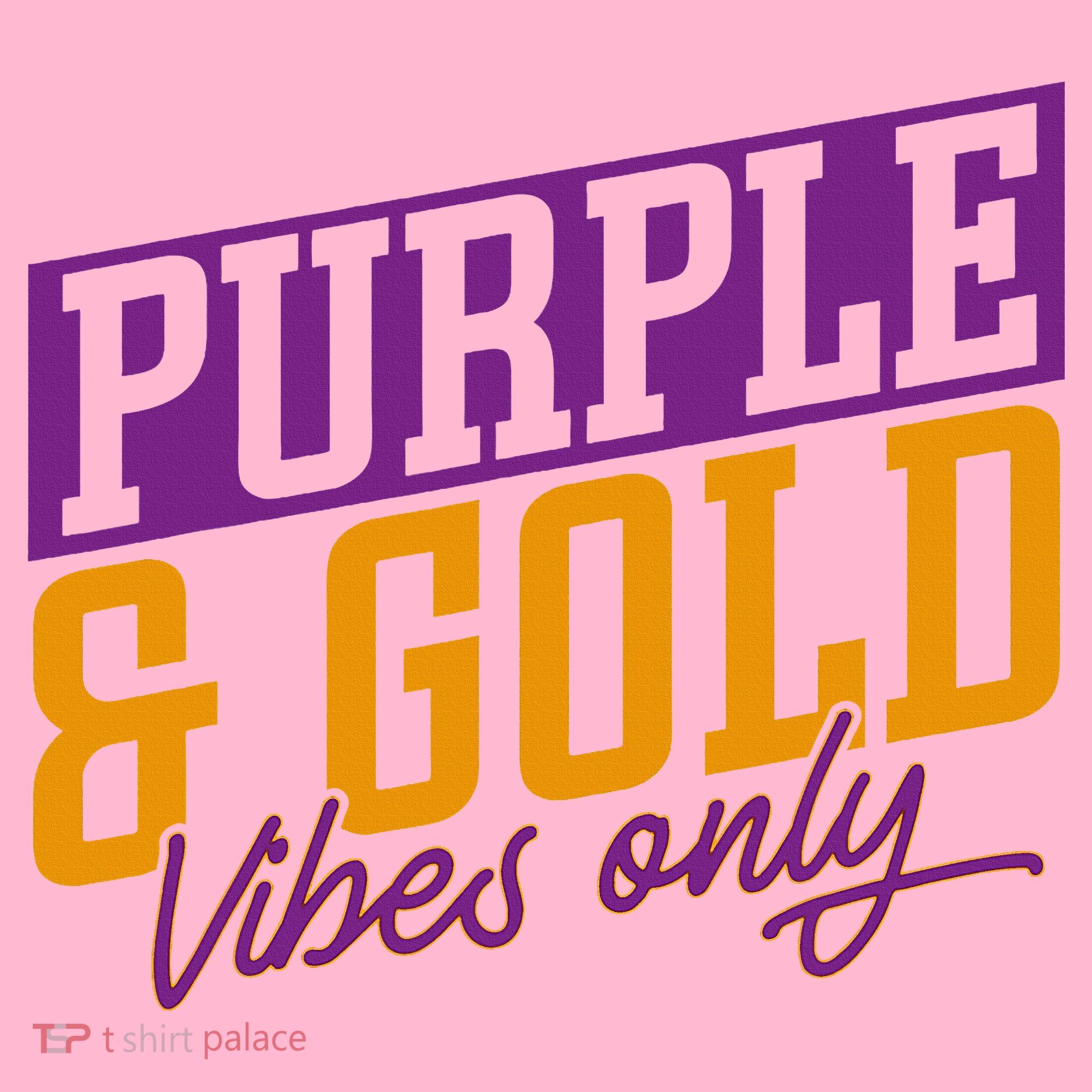 Purple And Gold Vibes Coaster