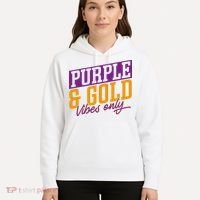 Purple And Gold Vibes Hoodie thumb 5