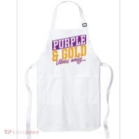 Purple And Gold Vibes Apron thumb 0