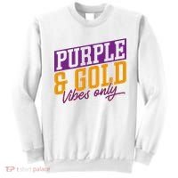 Purple And Gold Vibes Sweatshirt thumb 0