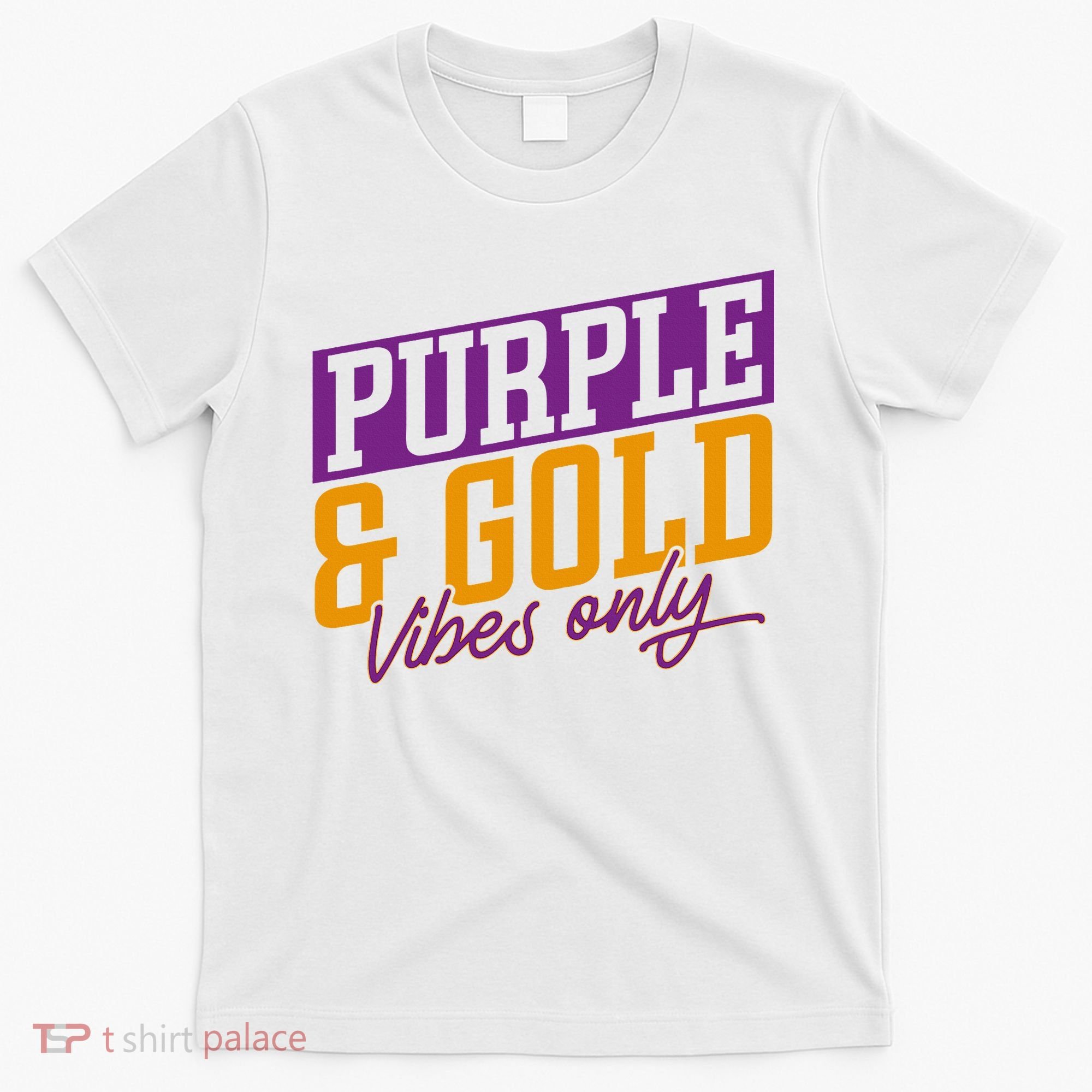 Purple And Gold Vibes T-Shirt
