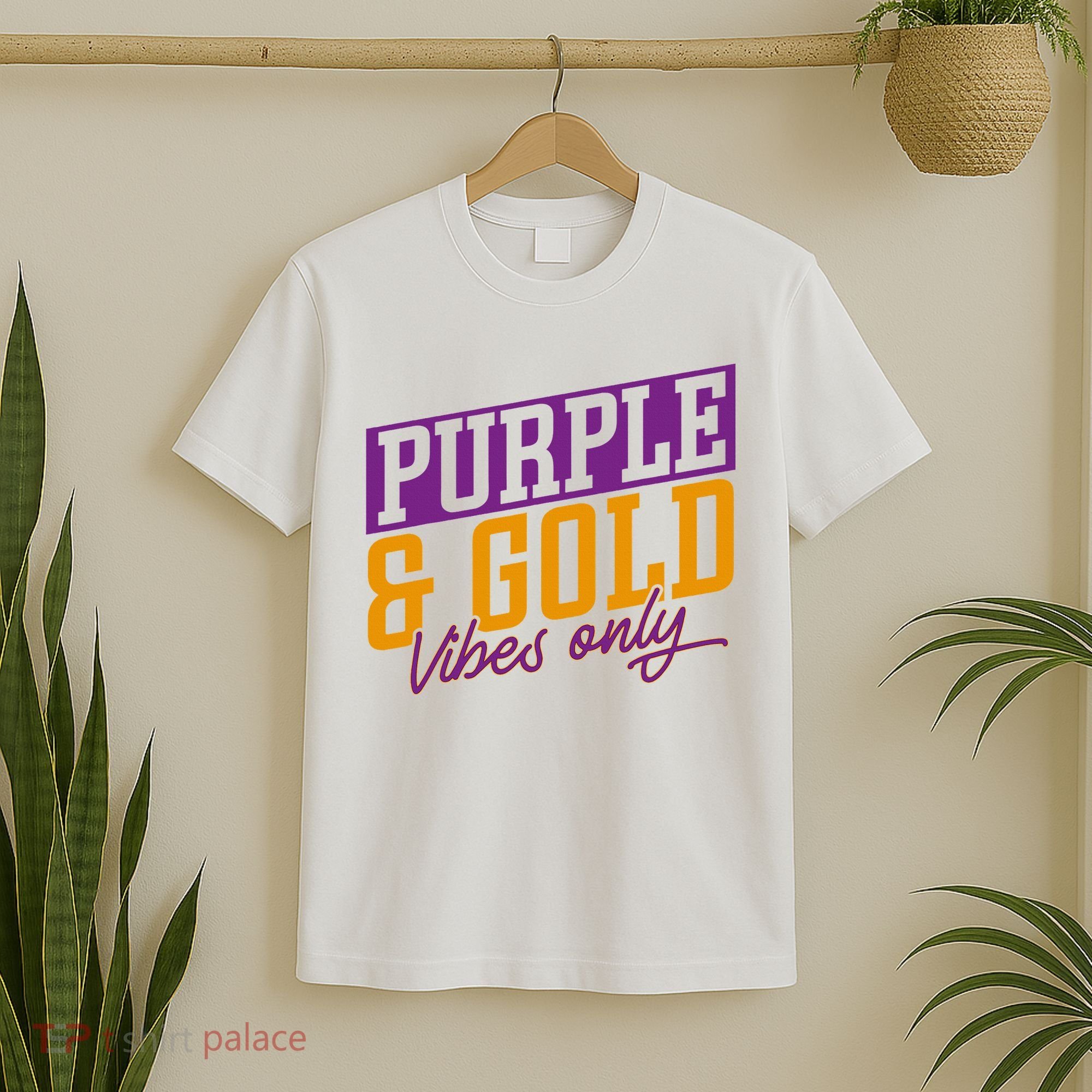 Purple And Gold Vibes T-Shirt