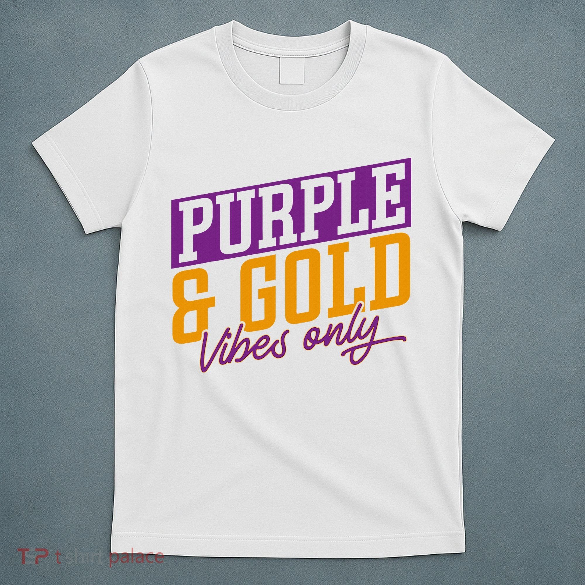 Purple And Gold Vibes T-Shirt