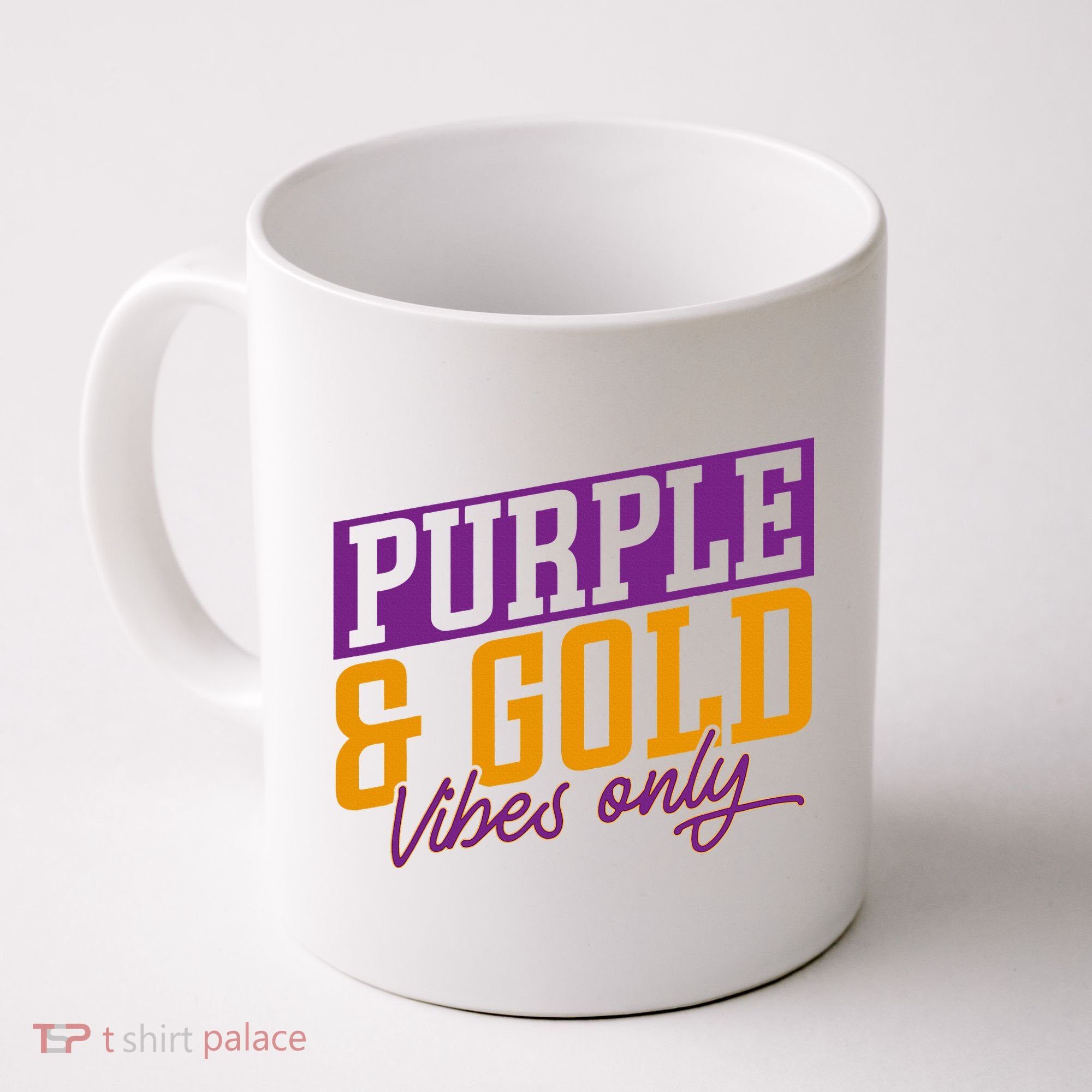Purple And Gold Vibes Coffee Mug