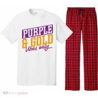 Purple And Gold Vibes Pajama Set thumb 0
