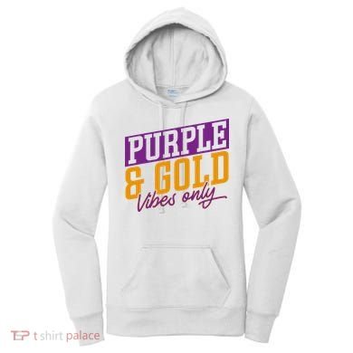 Purple And Gold Vibes Women's Hoodie
