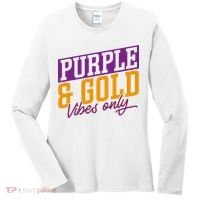 Purple And Gold Vibes Women's Long Sleeve Shirt thumb 0