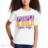 Purple And Gold Vibes Kids T-Shirt thumb 2