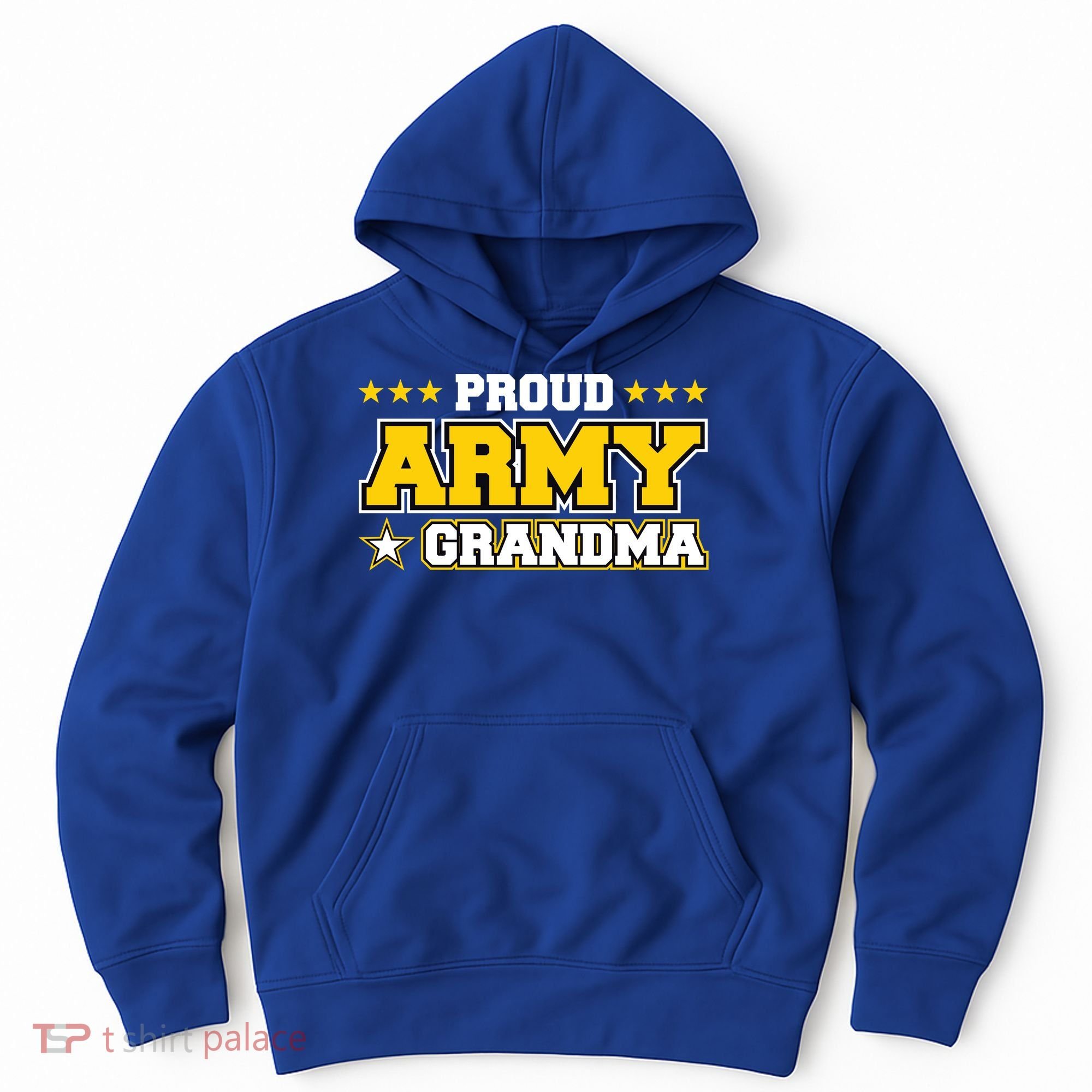 Proud Army Grandma Gift Us Military Grandma Family Hoodie