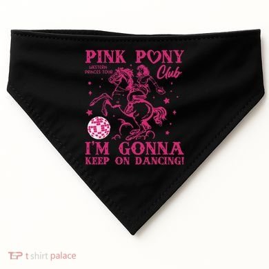 Pony And Heels Lover USA-Made Doggie Bandana